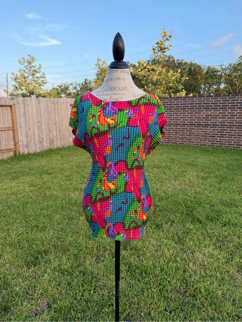 Vintage Killtec Pleated Top